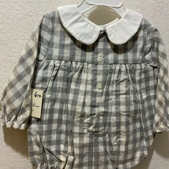 Sophie and Lucas bubble one piece size 6 months NWT - Picture 3 of 3